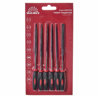 Набір надфілів 3х150 мм, 6 шт. Vitals Master-[articul]