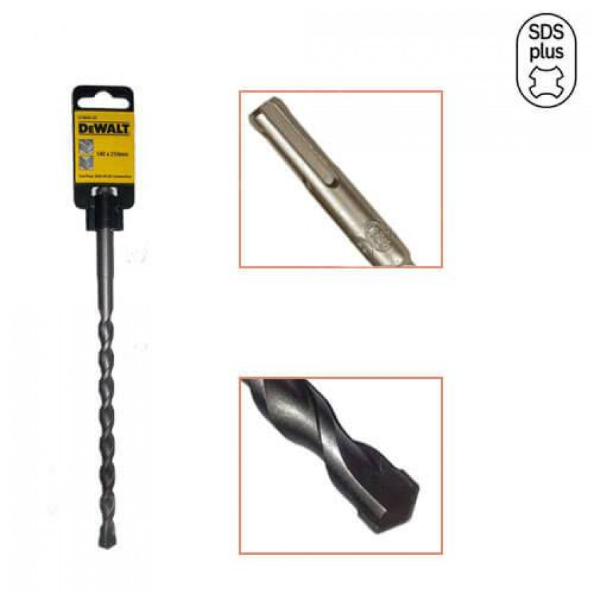 Бур DeWALT "SDS-Plus",  8x92x160мм DT9641-DT9641