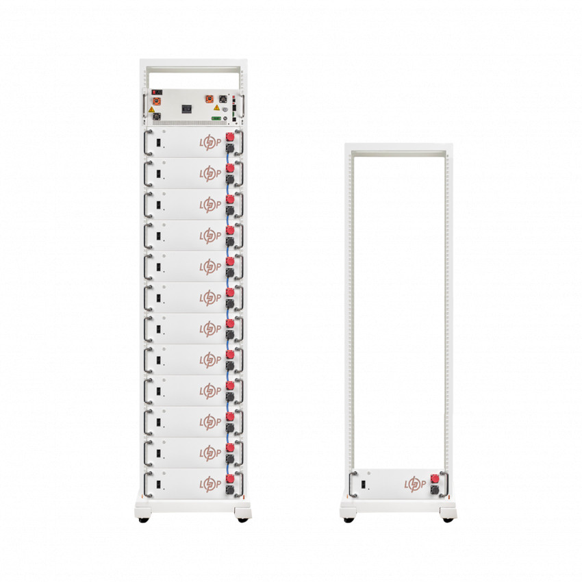 Акумулятор LP LiFePO4 Battery HVM 665,6V 280Ah (186368 Wh) BMS 160А P AB Lrack white-