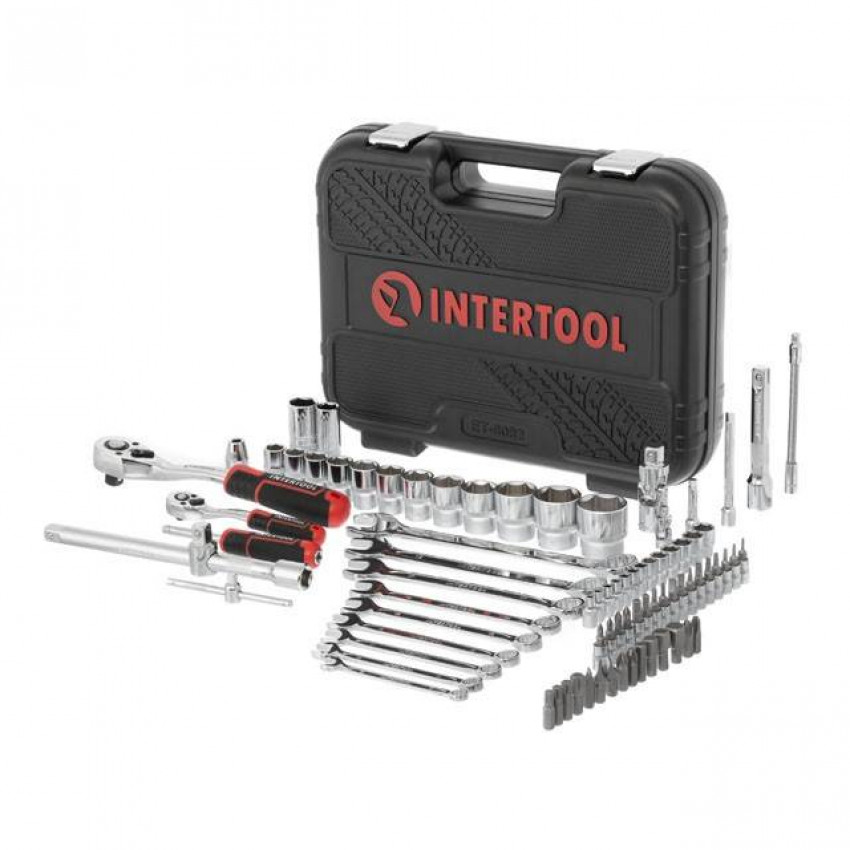 Набір інструментів 1/2 "& 1/4", 82ед., Cr-V STORM INTERTOOL ET-8082-ET-8082
