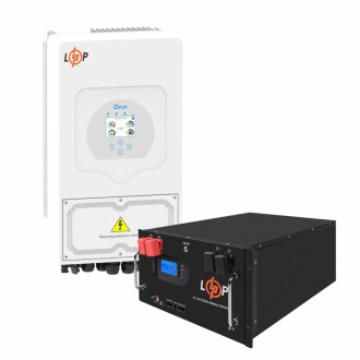 Комплект резервного живлення LogicPower 6000W + літієва (LiFePO4) батарея 11776Wh-[articul]