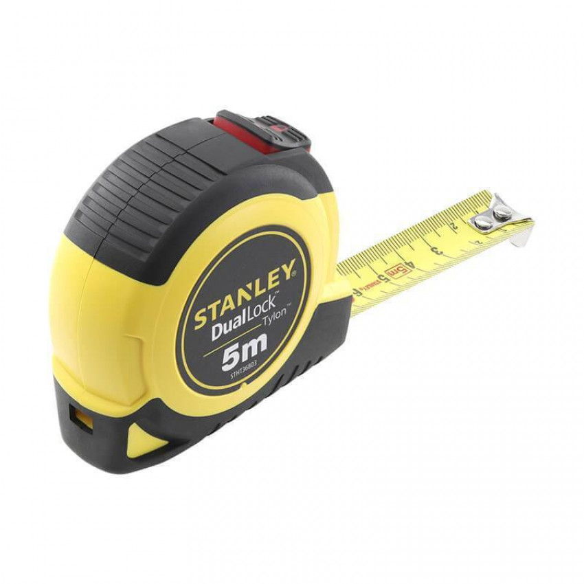 Рулетка вимірювальна TYLON™ Dual Lock довжиною 5 м, шириною 19 мм, у пластмасовому корпусі STANLEY STHT36803-0-STHT36803-0