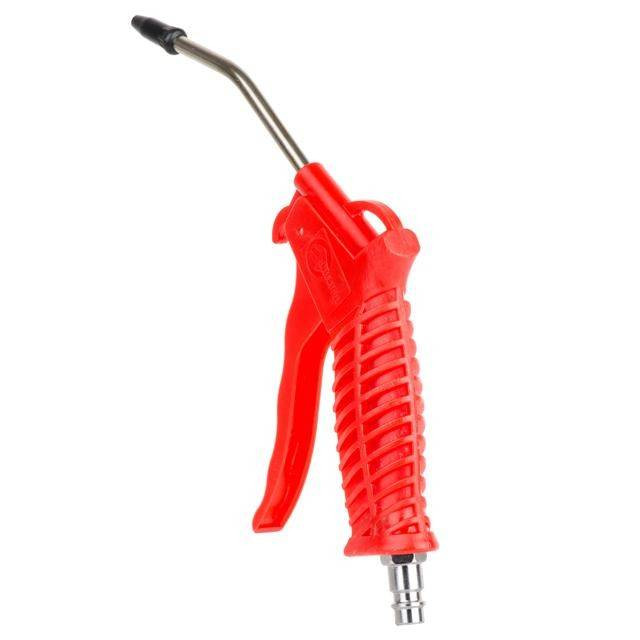Пістолет продувний, пластиковий, насадка: 100 мм INTERTOOL PT-0805-PT-0805