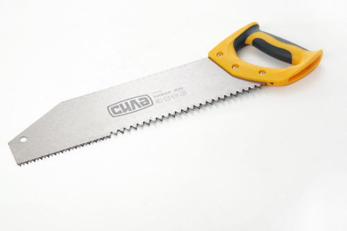 Ножівка по дереву з комбінованим зубом ХИЖАК 400мм 2-х компонентна рукоятка СИЛА-320512