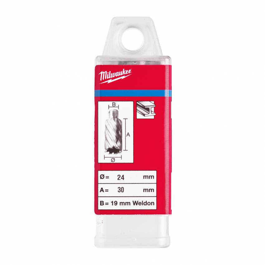 Кільцева фреза MILWAUKEE HSS (WELDON), Ø24x30мм-4932343280
