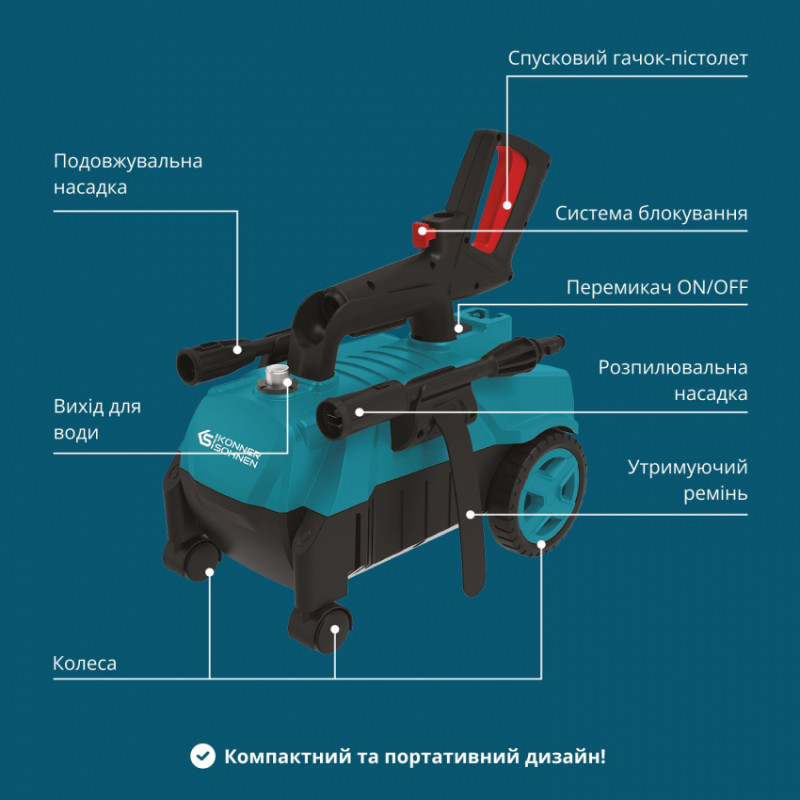 Мийка високого тиску KS PW130H-KS PW130H