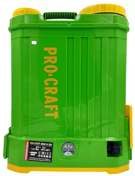 Обприскувач акумуляторний Procraft AS20-12 (002012) (без АКБ та ЗП)-002012