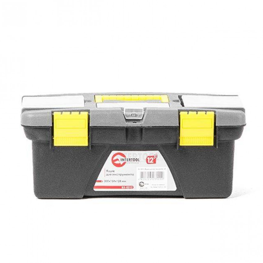 Ящик для інструментів 12" 300*154*124 мм INTERTOOL BX-0312-BX-0312