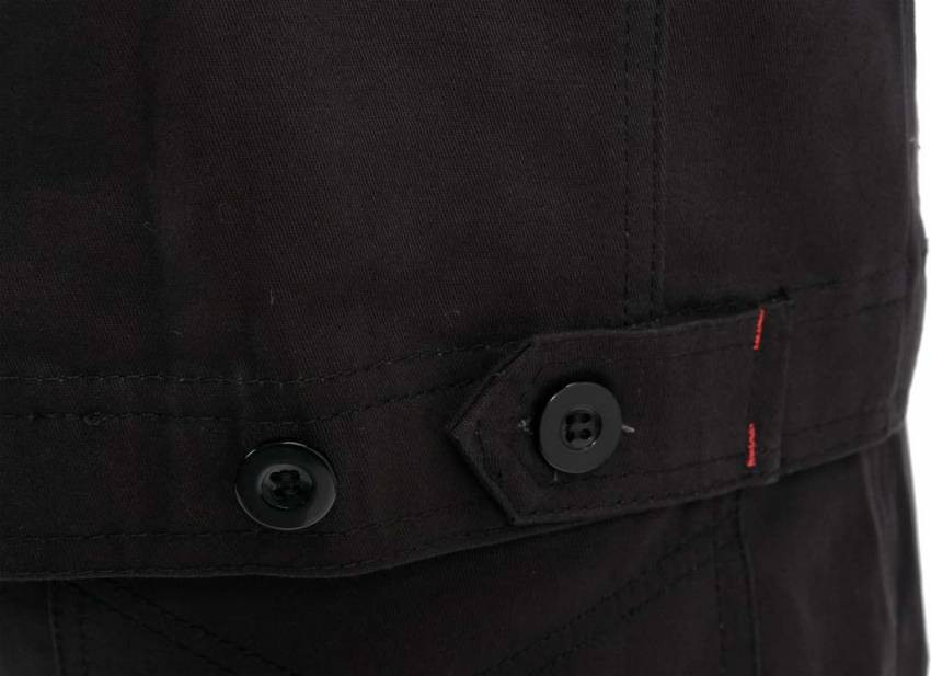 Куртка робоча COMFY YATO розмір L/XL, чорно-червона, 7 кишень, 100% бавовна-YT-79233