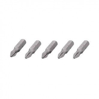 Комплект насадок викруткових PH2, ACR, S2, 5 од., STORM INTERTOOL VT-0207-[articul]
