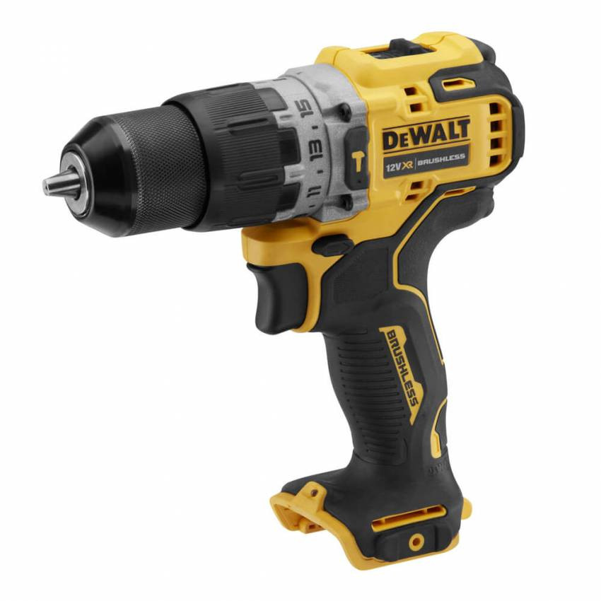 Дриль-шуруповертний акумуляторний безщітковий ударний DeWALT DCD706N-DCD706N