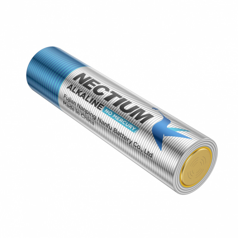 Лужна батарейка Nectium AAA/LR03 48шт/уп-NEC AAA-48