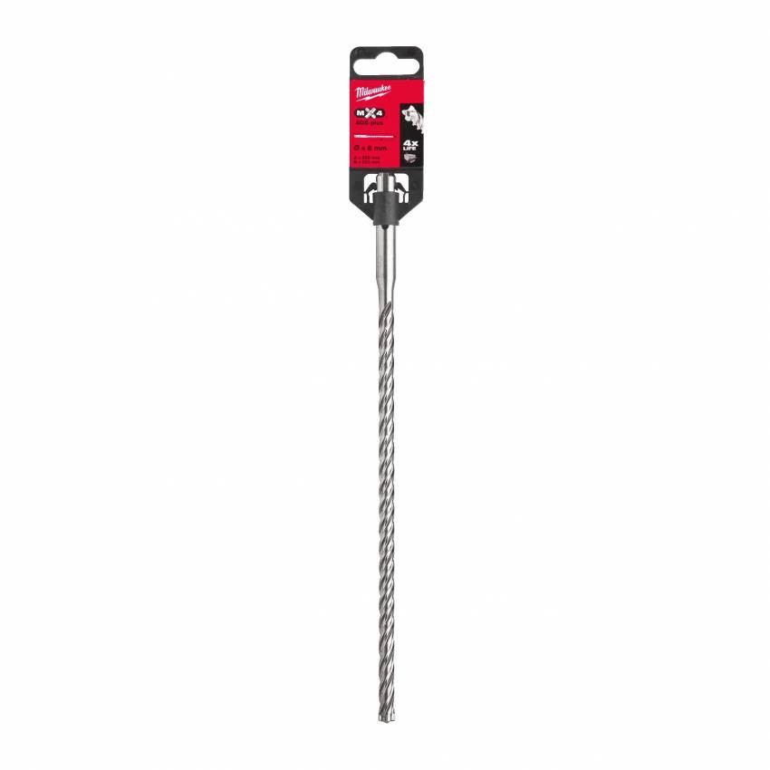 Бур SDS-PLUS MX4 MILWAUKEE, Ø8х265x200мм-4932352024