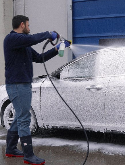 Пінна насадка 1л б/д з`єднання, комбінована з пікою  (Karcher)-ZL.1X4654