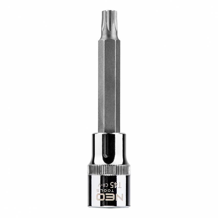 Головки змінні з насадкою Torx 1/2", T45 x 100 мм-08-765