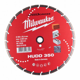 Диск алмазний Speedcross MILWAUKEE HUDD 350, Ø350мм-[articul]