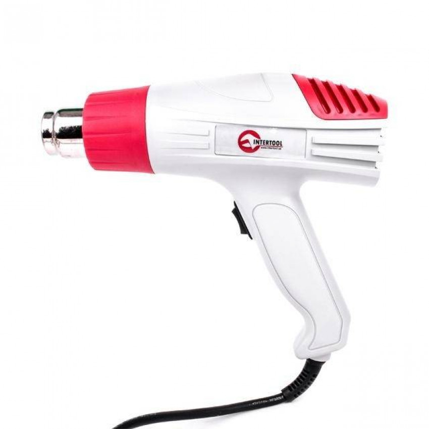 Фен технiчний, 2000 Вт,2 режими, 400-600 °C, 300-500 л/хв INTERTOOL DT-2416-DT-2416
