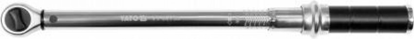 Ключ динамометричний YATO: квадрат 3/8", F=25-125 Нм, L=415-440 мм-YT-07733