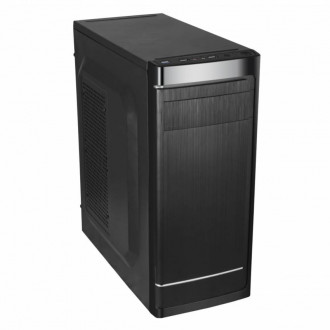 Корпус LP 2106 - 400W 8 см black case chassis cover-[articul]