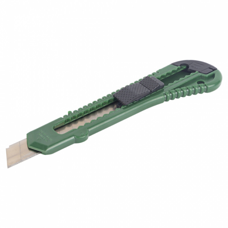 Ніж сегментний лезо 9мм корпус пластиковий автоматичний замок GRAD (8215215)-8215215