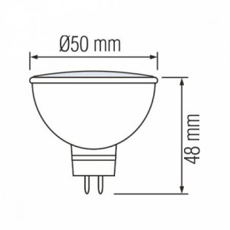 Світлодіодна лампа FONIX-4 4W GU5.3 4200К