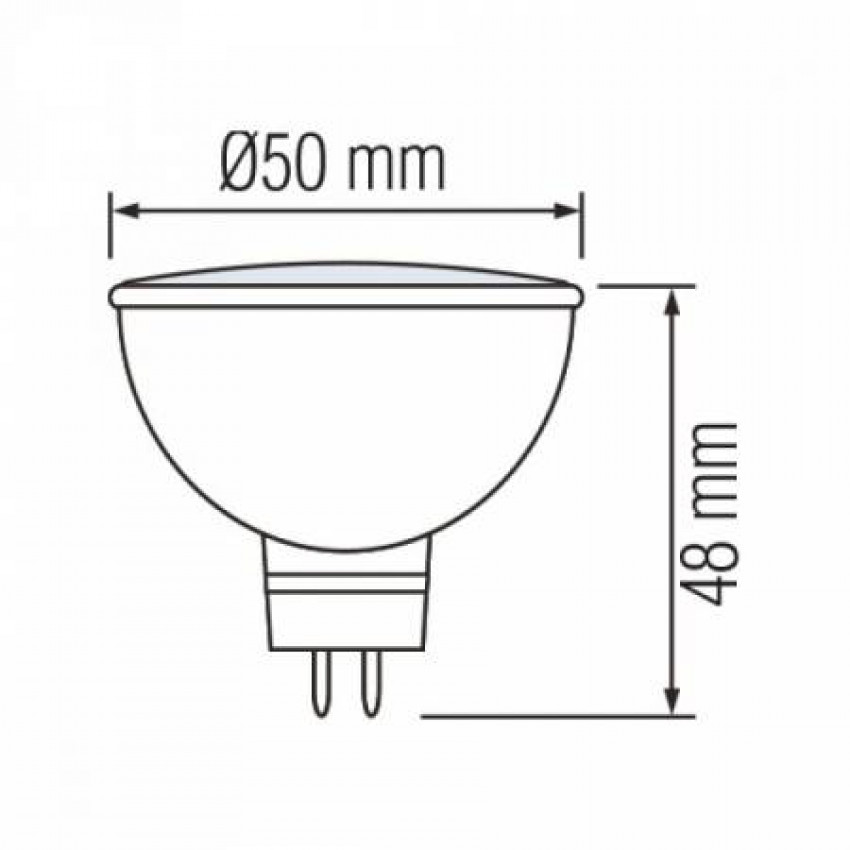 Світлодіодна лампа FONIX-8 8W GU5.3 4200К-001 001 0008