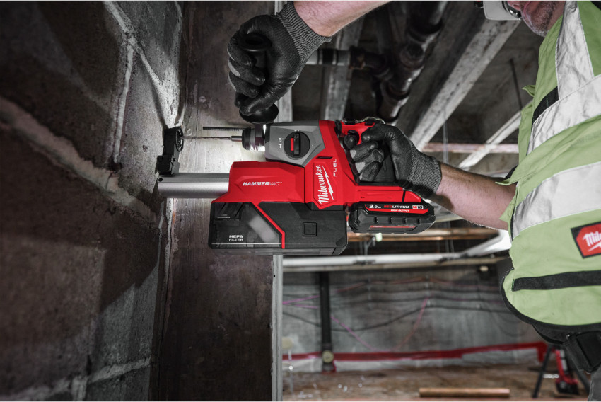 Перфоратор акумуляторний безщітковий SDS-PLUS MILWAUKEE M18 FHAC16-0X (1,7Дж)-4933498583