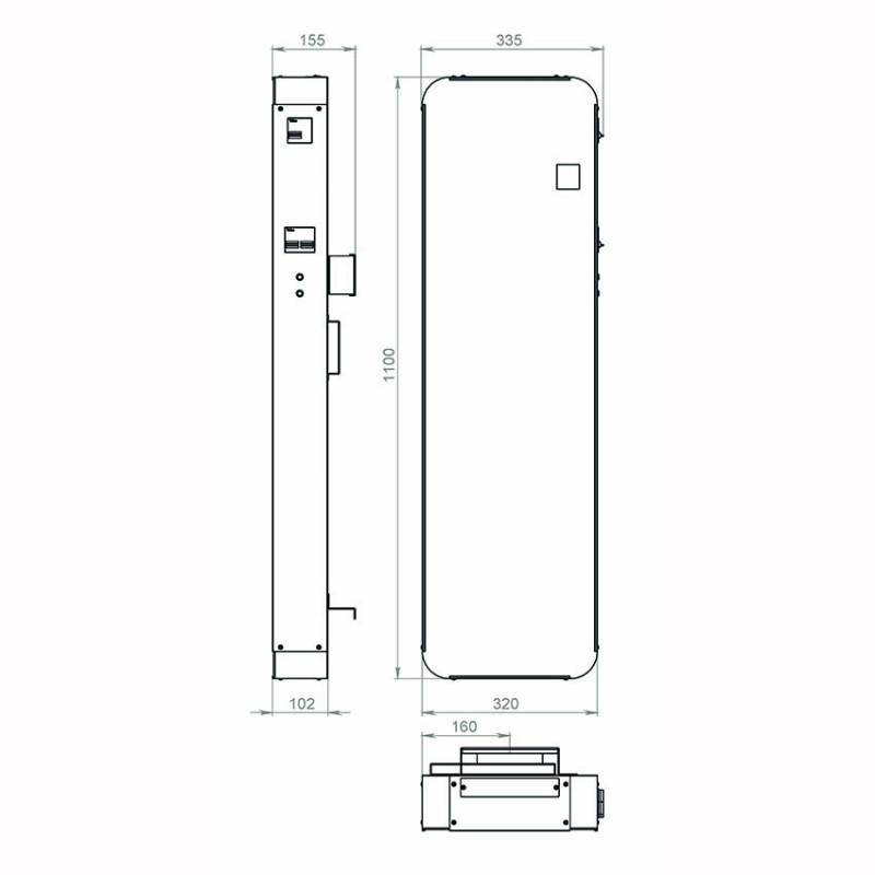 Стабілізатор напруги Volter Smart-81 (3*27)-