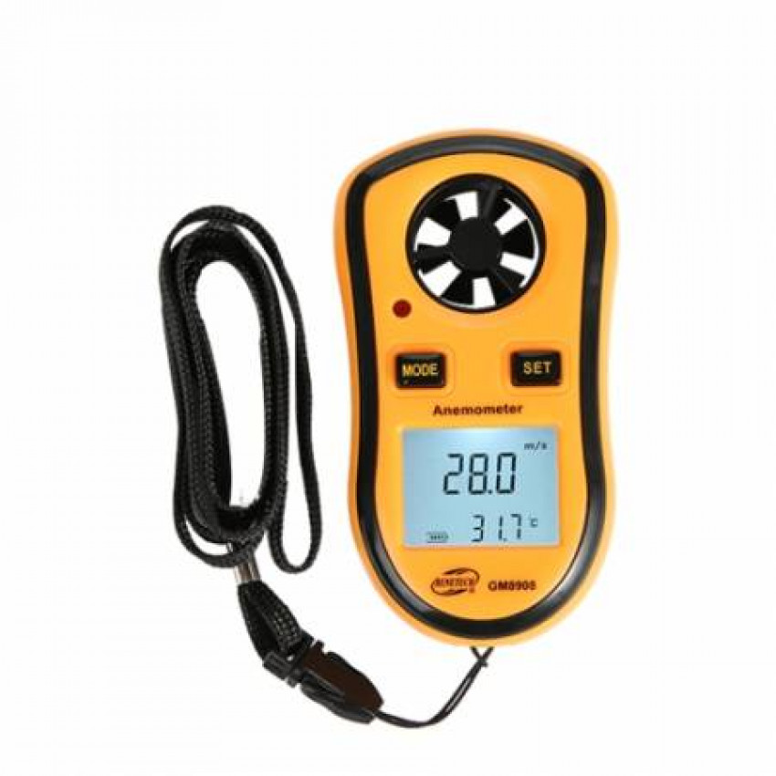 Анемометр 0,1-30 м / с, -10-45 ° C BENETECH GM8908-GM8908