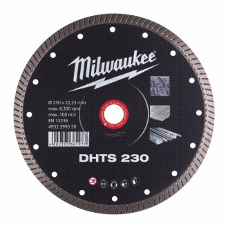 Диск алмазний MILWAUKEE DHTS 230, Ø230мм-[articul]