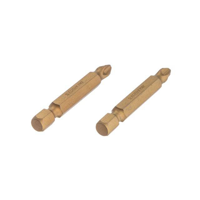 Комплект викруткових насадок PH2 1/4", 50 мм, Titanium, S2, уп. 2 од., STORM INTERTOOL VT-0233-VT-0233
