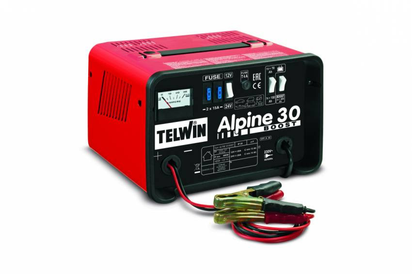 Зарядний пристрій Telwin ALPINE 30 BOOST 230V 12-24V-807547
