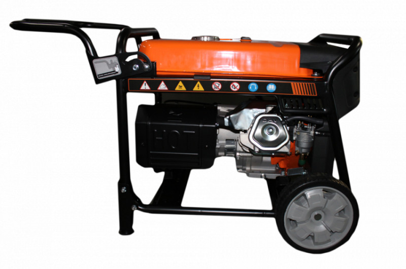 Генераторна установка DK7500-L 7,5кВт(макс)/7,0кВт(ном), бенз., АВР вбудовано-DK7500-L