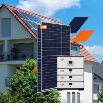 Обладнання для сонячної електростанції (СЕС) Elite 5 kW АКБ 15 kWh LiFePO4 100 Ah-[articul]