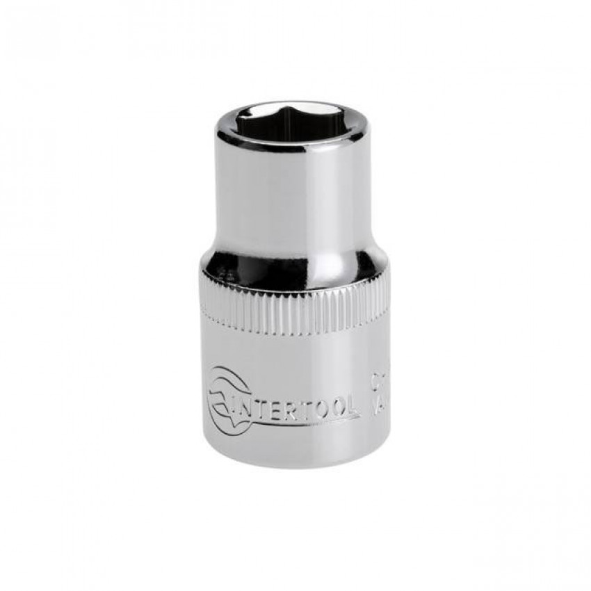 Головка шестигранна 1/2", 12×38 мм, Cr-V, STORM INTERTOOL ET-0012-ET-0012