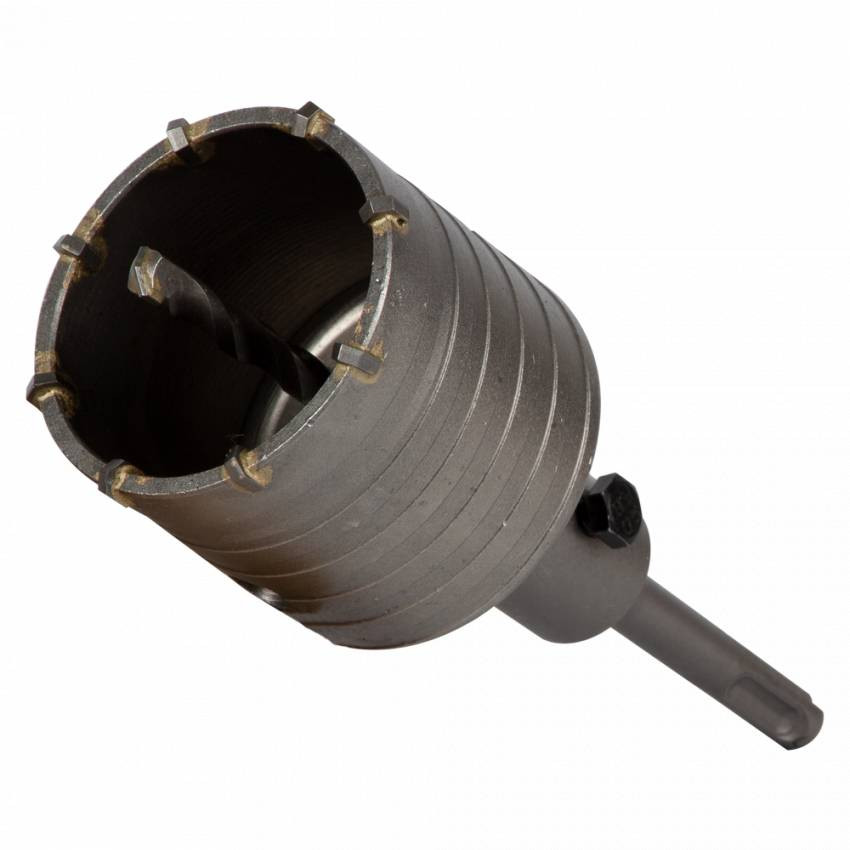 Коронка по бетону Ø65×70мм 8 зубців хвостовик 110мм SDS-plus GRAD (1514365)-1514365
