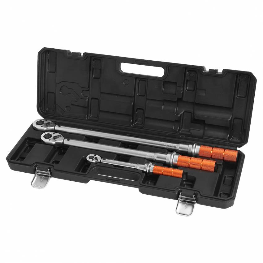 Набір динамометричних ключів 1/4", 3/8", 1/2" 3 шт.-08-843