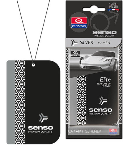 Ароматизатор ELITE срібло (Silver)(картонна підвіска)-050120