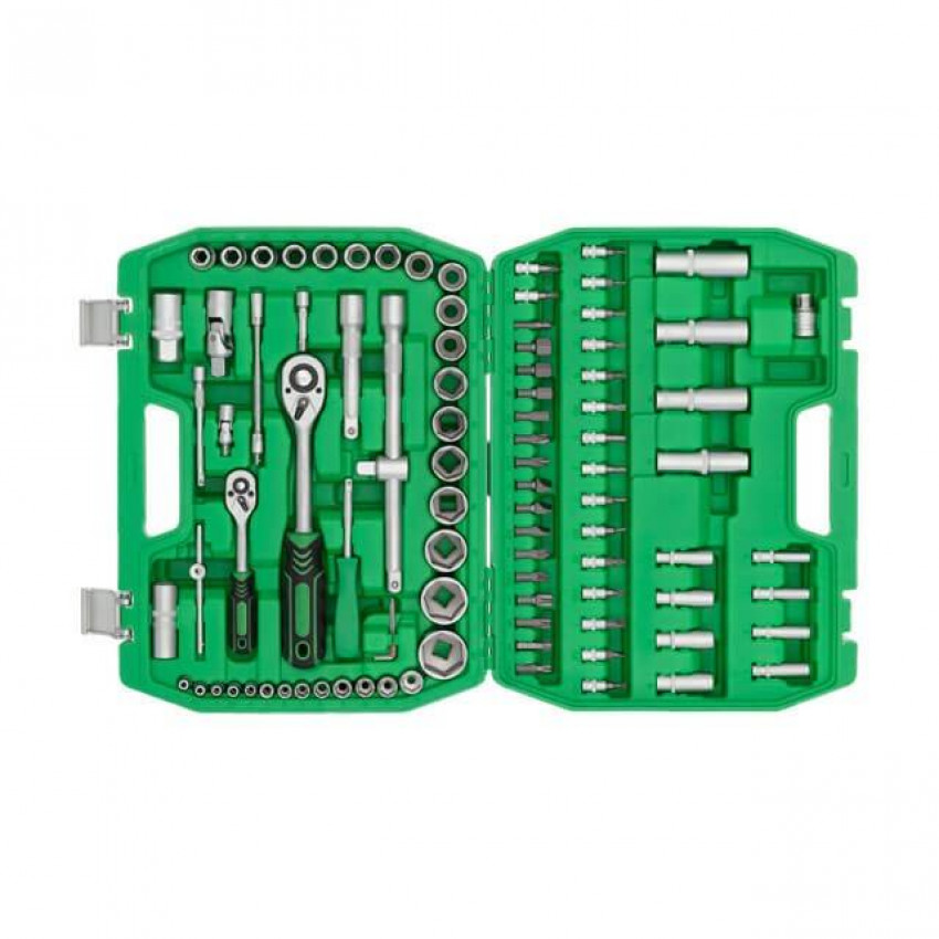 Набір інструментів 1/2 "& 1/4" 94 од INTERTOOL ET-6094SP-ET-6094SP
