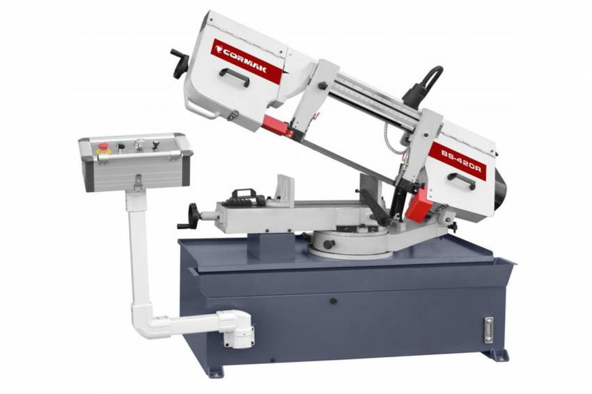 Стрічкова пила для металу CORMAK BS-420RH-BS420RH