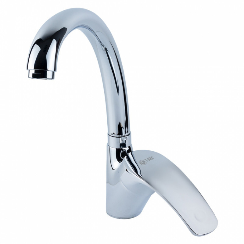 Змішувач s04 Ø40 для кухні гусак вухо лат. шток на гайці TAU SD-4B443C (9804140)-9804140