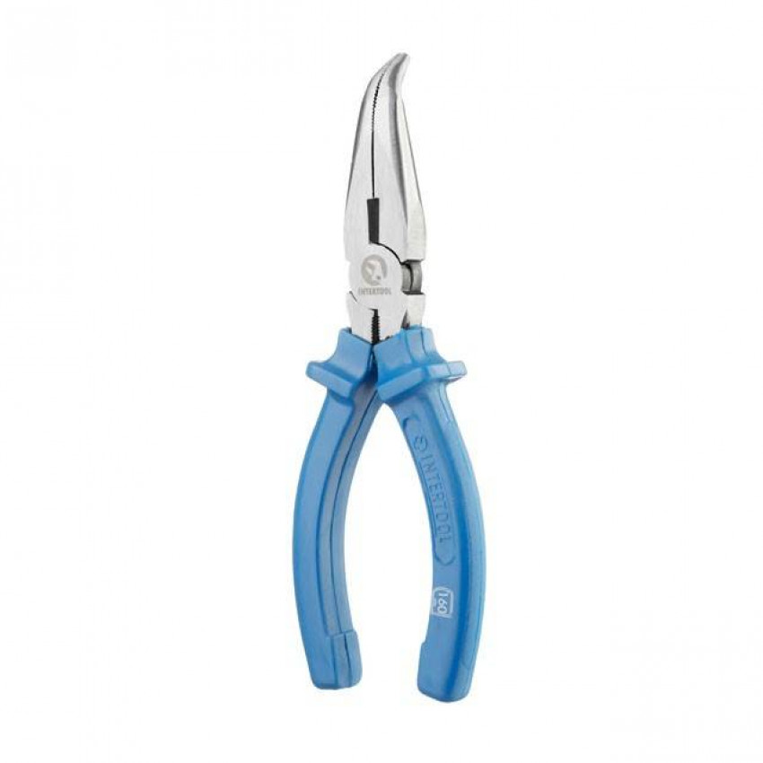 Довгогубці вигнуті, 160 мм INTERTOOL HT-0124-HT-0124