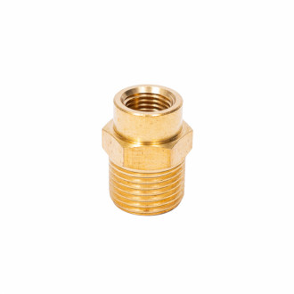 З'єднання видовжене 1/4" × 1/2" (латунь) Sigma (7025721)-[articul]