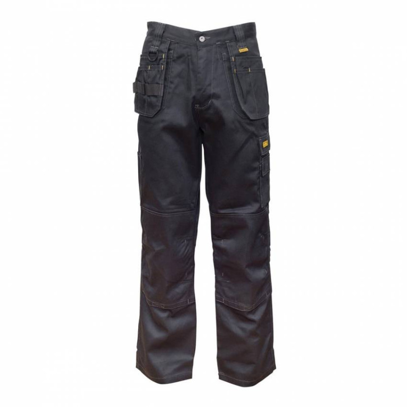 Штани робочі Dewalt Thurlston Trousers чорні розмір 34/33 склад 100% поліестер стрейч, не водопроник-DWC100-001-3433