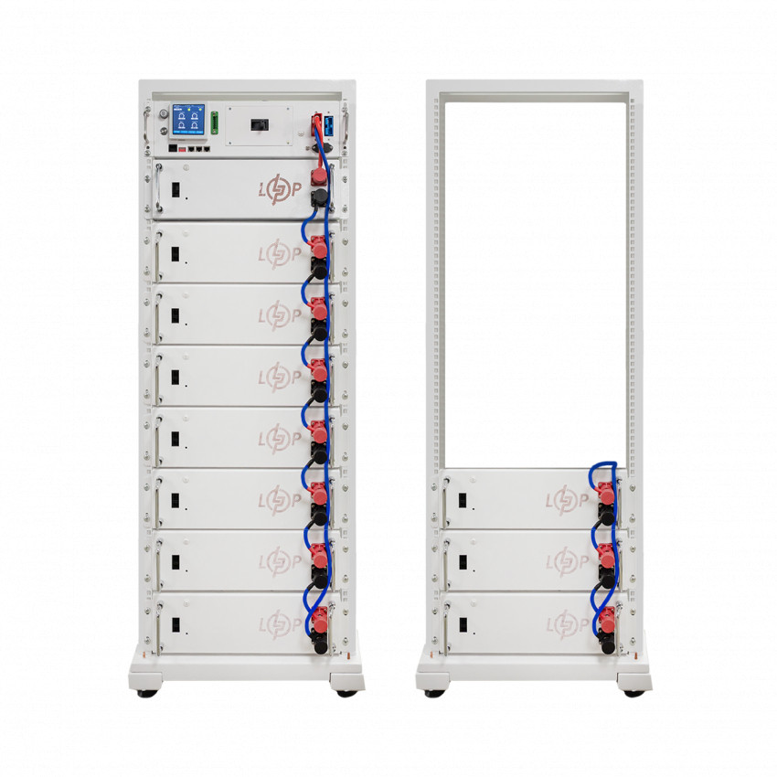 Акумулятор LP LiFePO4 Battery HVM 614,4V 50Ah (30720 Wh) BMS 160А P AB Lrack white-