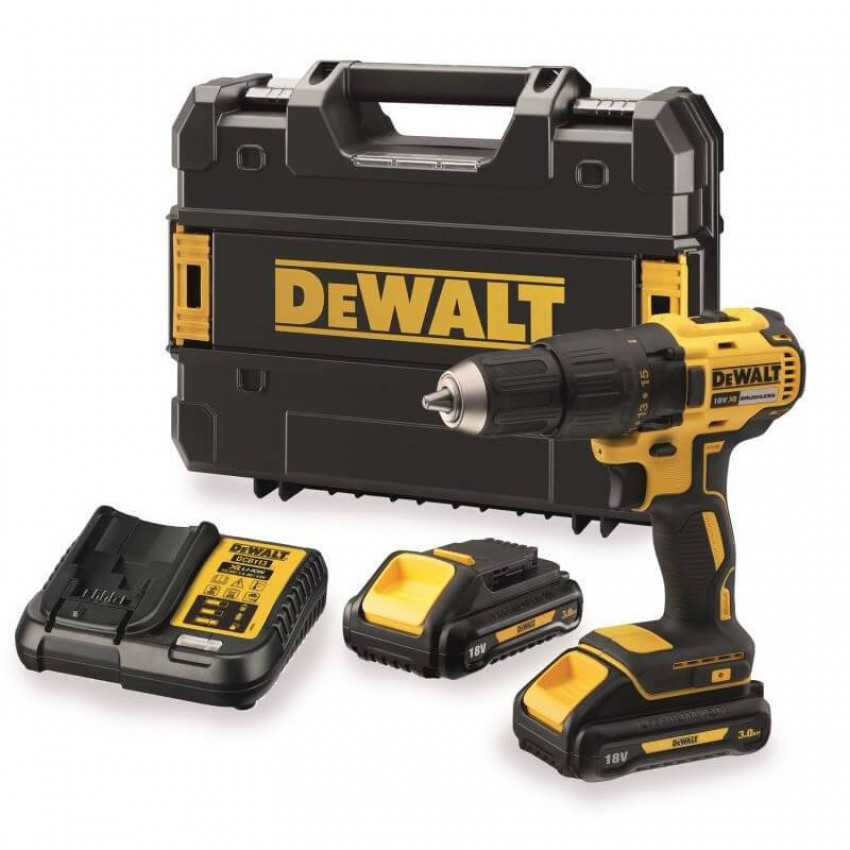 Дриль-шуруповерт акумуляторний безщітковий DeWALT DCD777L2T-DCD777L2T