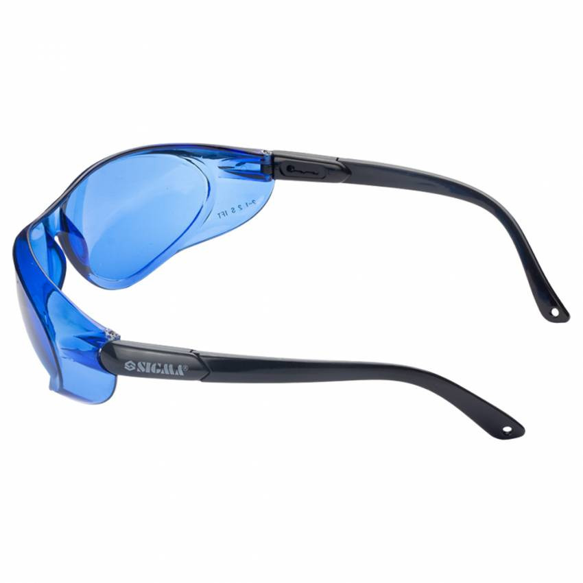 Окуляри захисні Python anti-scratch (сині) SIGMA (9410641)-9410641