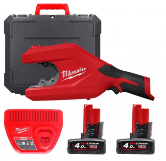 Труборіз для труб з нержавіючої сталі та міді акумуляторний MILWAUKEE M12 PCSS54-402C (до 54мм)-[articul]