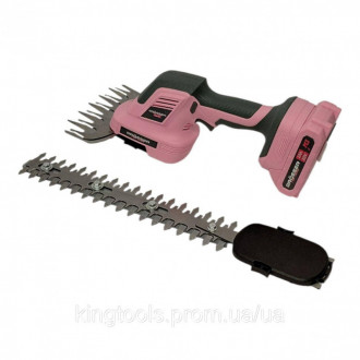 G0298 Ножиці+кущеріз PHS180 Grosser Pink акумуляторні ,150мм/305мм, BL M1