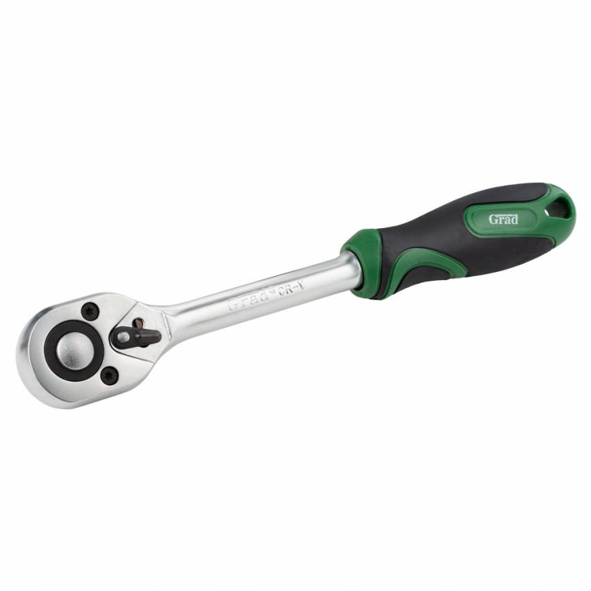 Ключ з трещоткою 1/2 '' 250 мм 45T Grad (6050365)-6050365
